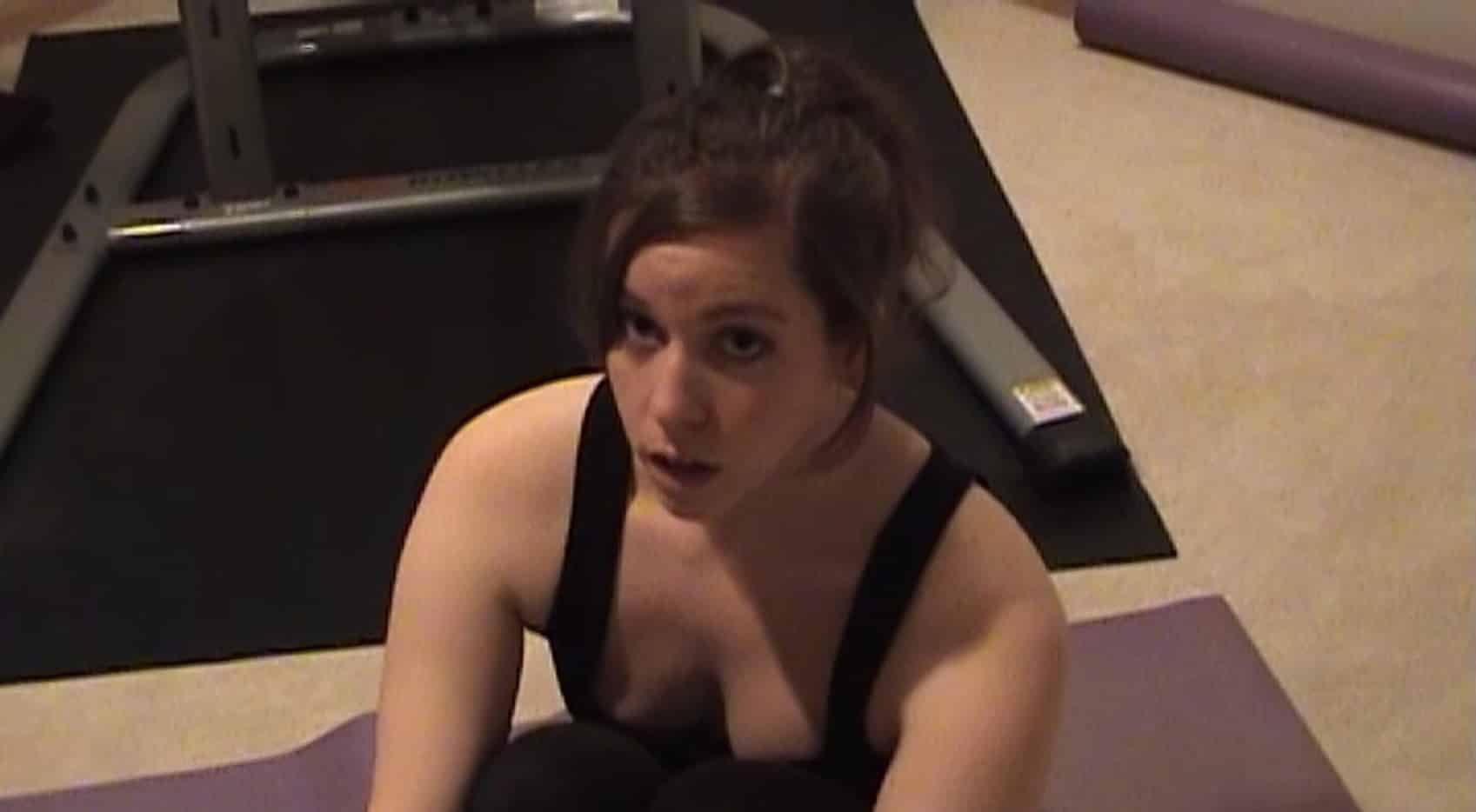 Step Brother Fucks Step Sister While She Does Yoga – Winky Pussy